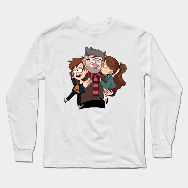 Gravity Falls Long Sleeve T-Shirt by LanxiArts